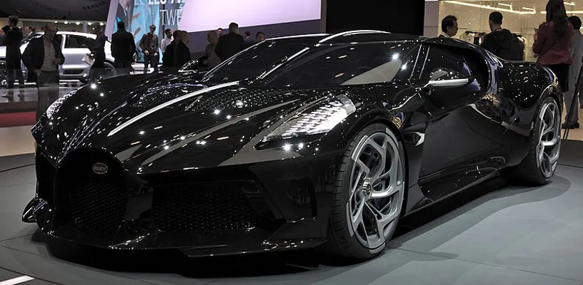 voitures les plus chères Bugatti La Voiture Noire