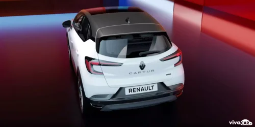 Renault Captur hybird e-tech face arrière