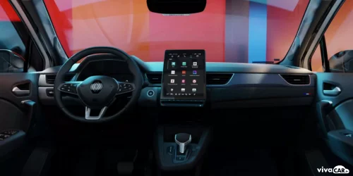 Renault Captur hybrid e-tech habitacle