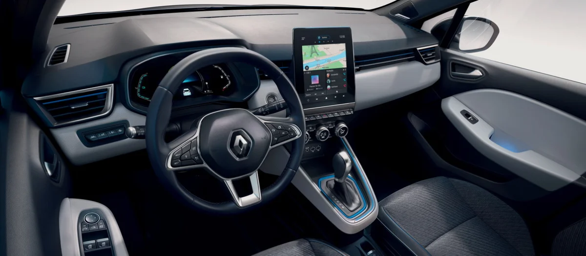Renault Clio e-tech Full hybrid 2024 habitacle avant