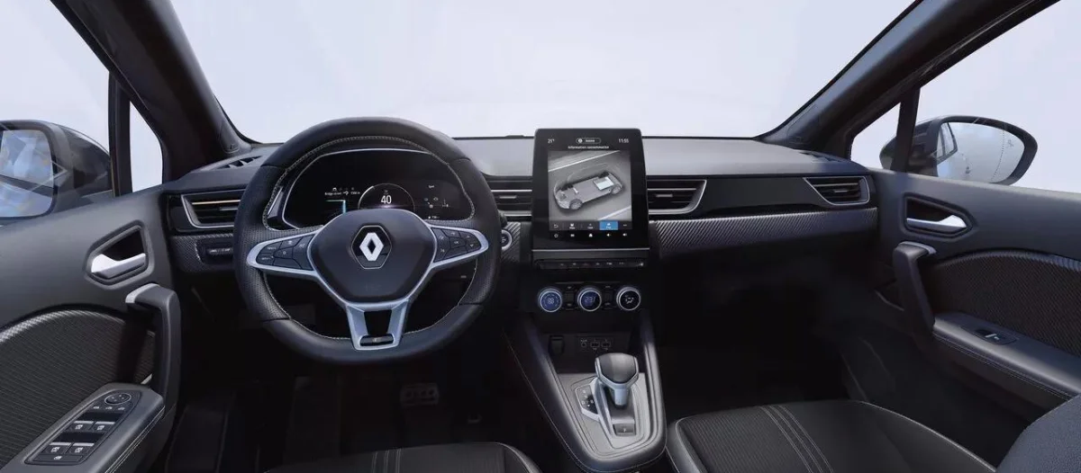 Renault captur e-tech full hybrid habitacle avant