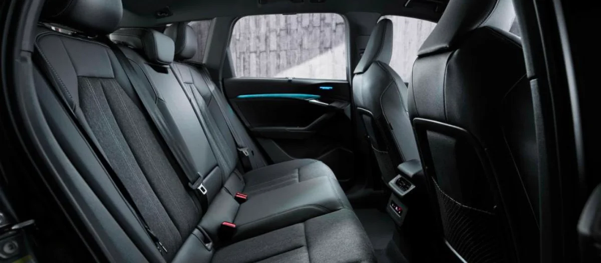Audi Q6 e-tron confort places arrières