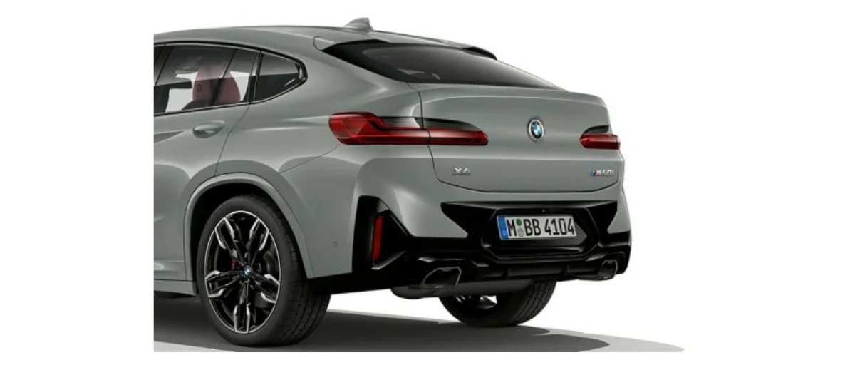 DESIGN ARRIÈRE DE LA BMW X4