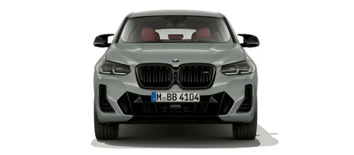DESIGN AVANT DE LA BMW X4