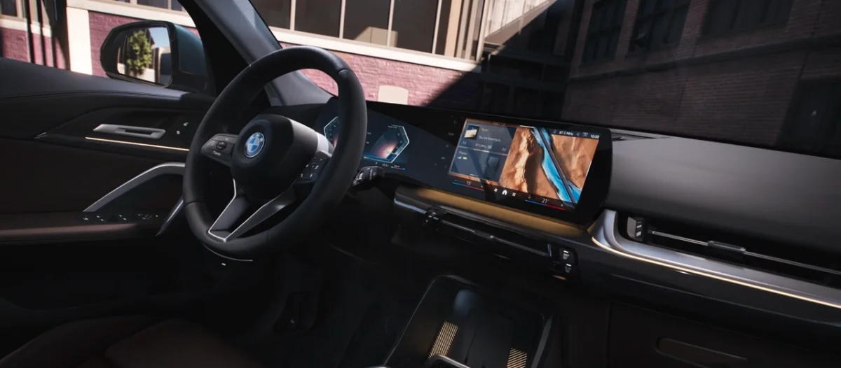 Nouvelle BMW X2 tableau de bord 2024