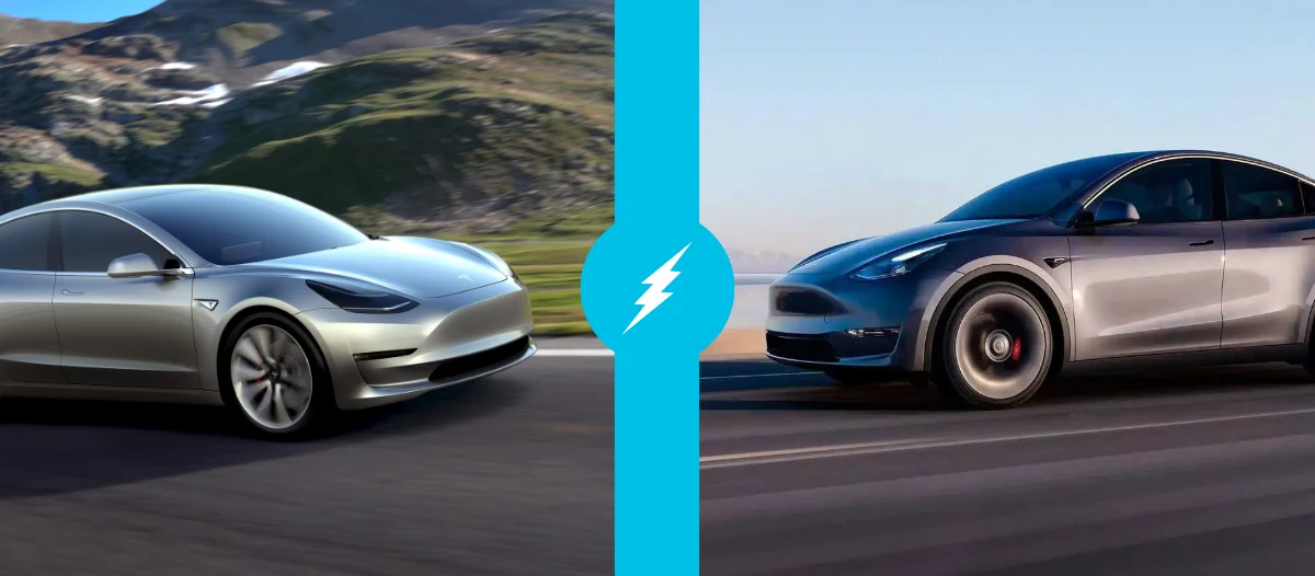 differences Tesla Model 3 vs Tesla Model Y