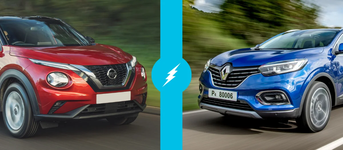 differences Nissan Juke vs Renault Kadjar