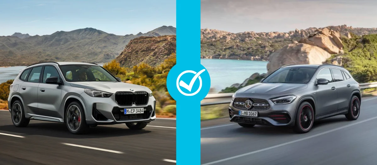 similitudes BMW X1 vs Mercedes GLA