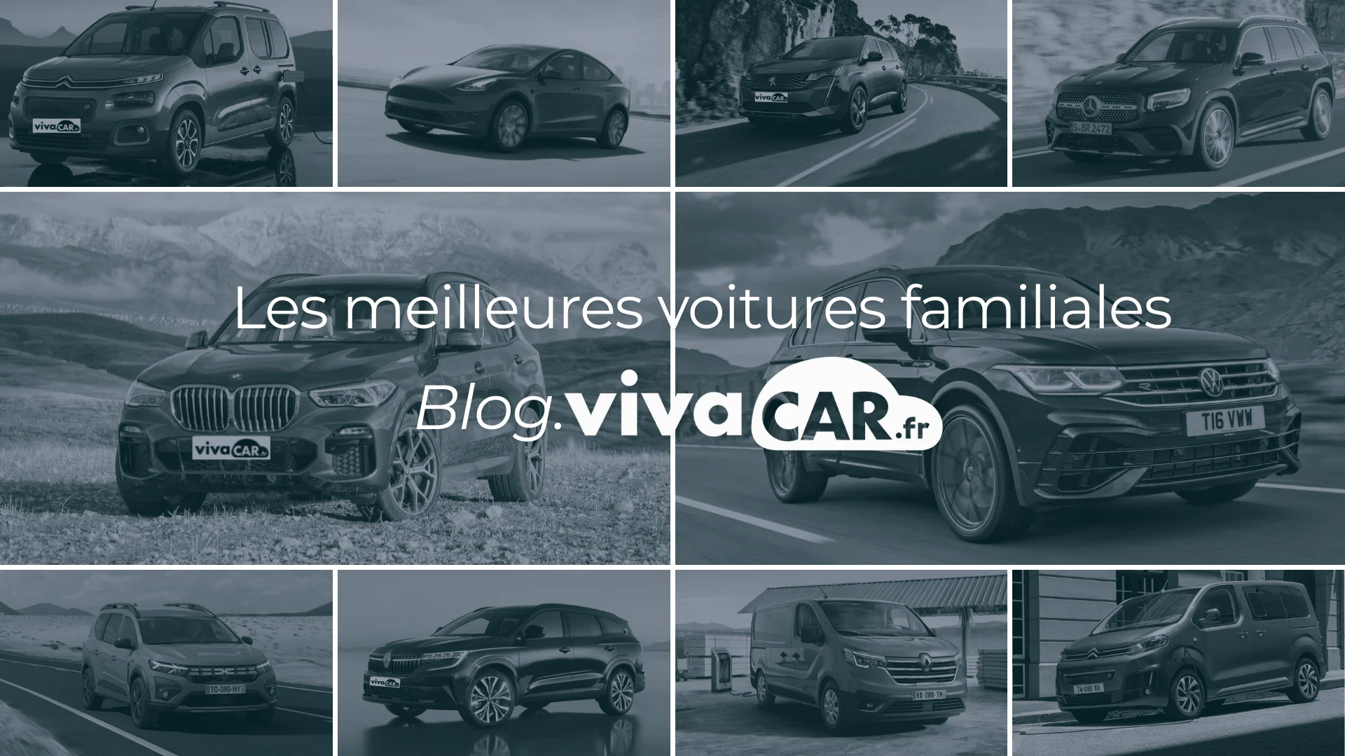 Top 12 des meilleures voitures familiales en 5, 7 et 9 places (2024)