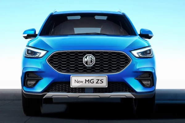 Nouvelle MG zs face avant