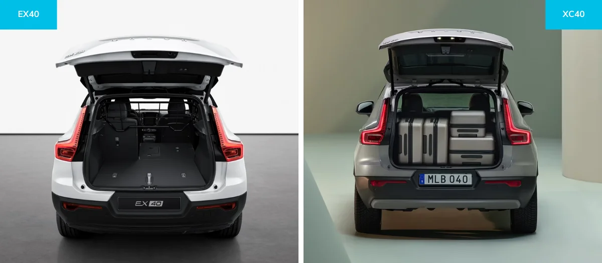 coffre-volvo-ex40-vs-volvo-xc40