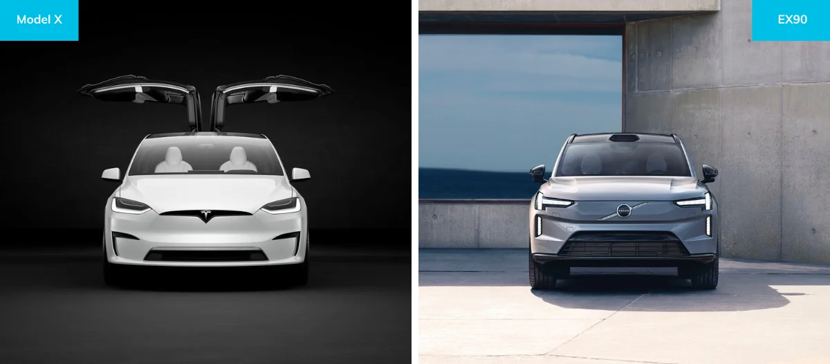 design-tesla-model-x-vs-volvo-xc90