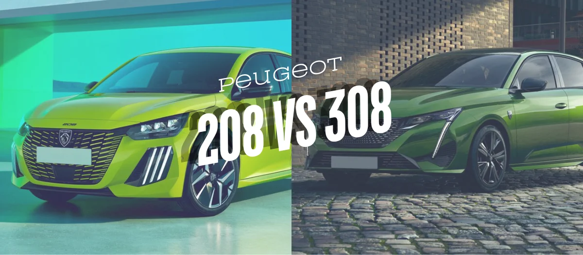 banniere peugeot 208 vs 308