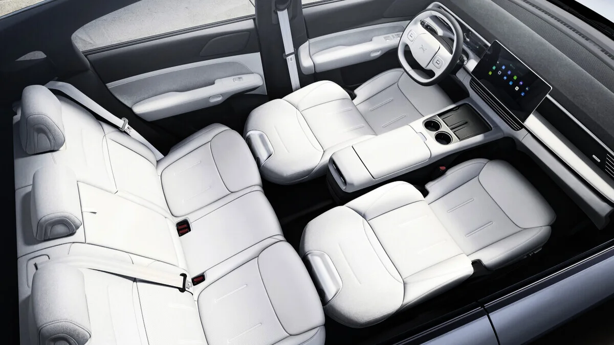 interieur spacieux xpengG6