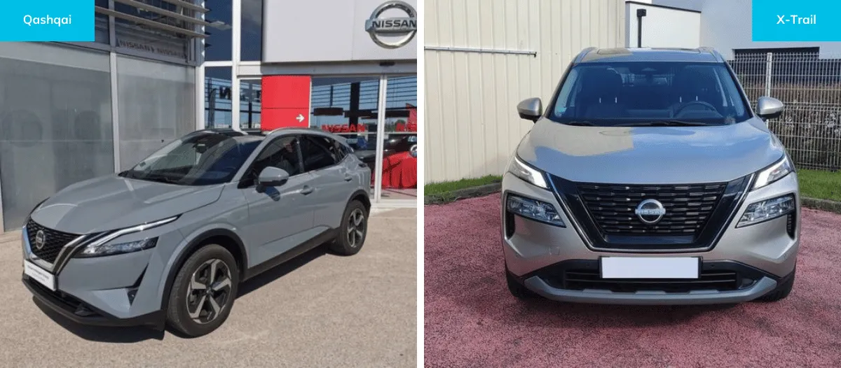 design Nissan-qashqai-vs-nissan-x-trail