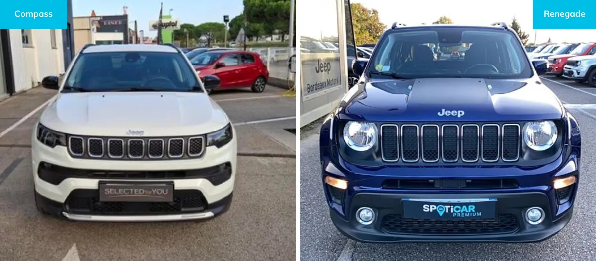 design Jeep Compass et le Jeep Renegade