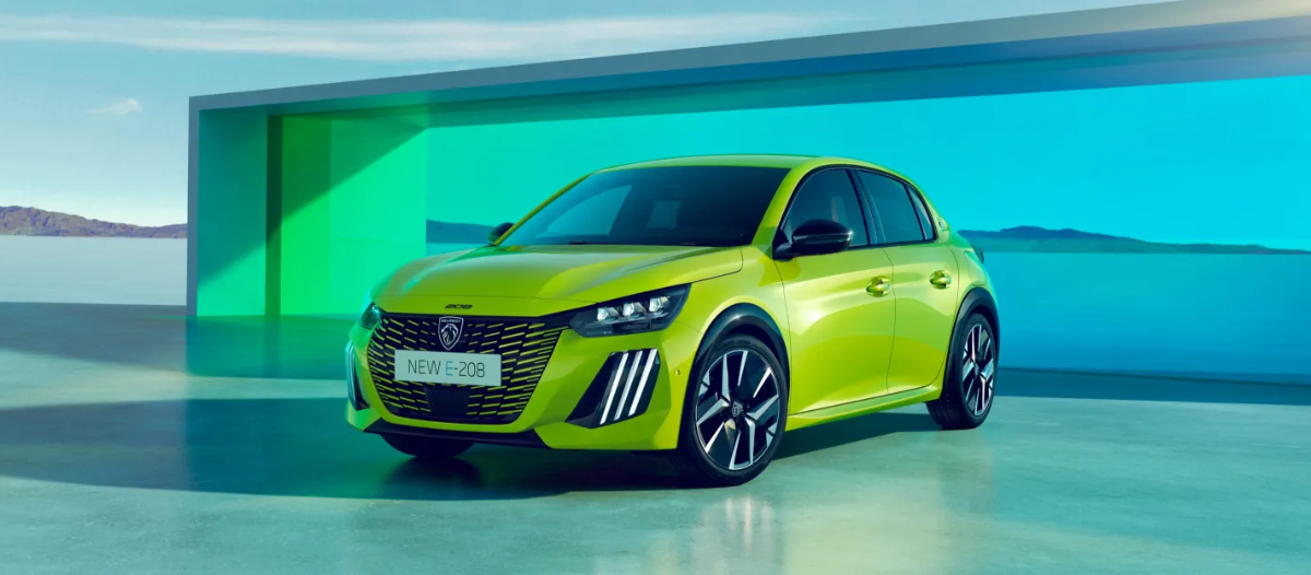 Peugeot e208 voiture electrique